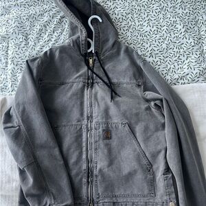 Size M - Carhartt Wip active Jacket with hoodie/ Double zip